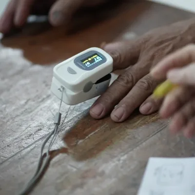 Parmak Tipi Pulse Oksimetre
